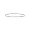 Bartorelli Italian Jewels | BRACCIALE TENNIS IN ORO BIANCO 18 CARATI CON DIAMANTI BIANCHI TAGLIO BRILLANTE - 77760130 (1)