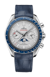 Omega | SPEEDMASTER FASI LUNARI 44,25 MM, PLATINO SU PELLE - 304.93.44.52.99.004 (1)