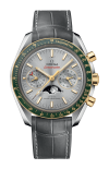Omega | SPEEDMASTER FASI LUNARI 44,25 MM, ACCIAIO-ORO GIALLO SU PELLE - 304.23.44.52.06.001 (1)