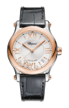 Chopard | HAPPY SPORT 36 MM, AUTOMATICO, ORO ROSA ETICO, LUCENT STEEL&trade;, DIAMANTI - 278559 (1)
