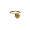 Bartorelli Italian Jewels | Cuore - Anello e ciondolo in oro rosa 18 carati e diamanti bianchi taglio brillante - VR21646DP (2)