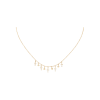 Bartorelli Italian Jewels | COLLANA GIROCOLLO IN ORO ROSA CON PENDENTI CROCI E DIAMANTI - C054/40/3D (1)