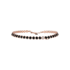 Chantecler | CHOCKER PAILETTES IN ORO ROSA CON DIAMANTI BIANCHI E SMALTO NERO - 41129 - 41129 (1)