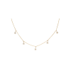 Bartorelli Italian Jewels | GIROCOLLO IN ORO ROSA CON STELLE DI DIAMANTI - C054/3-R (1)
