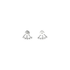 Bartorelli Italian Jewels | Chiusura per orecchini in oro bianco 18 carati e diamanti bianchi taglio brillante - 74058753 (1)
