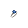 Bartorelli Italian Jewels | ANELLO IN ORO BIANCO CON ZAFFIRO BLU E DIAMANTI - 44128 (1)