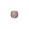 Pomellato | ANELLO SABBIA - ANELLO IN ORO ROSA RODIATO E BRUNITO, DIAMANTI BROWN E BIANCHI CT 2.3 - A.B607BO7/BR - PAB6070O7000DBX00 (2)