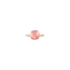 Pomellato | ANELLO NUDO - ANELLO NUDO CLASSIC IN ORO ROSA CON CASTONE IN ORO BIANCO E QUARZO ROSA SFACCETTATO - A.A110/O6/QR - PAA1100O6000000QR (2)
