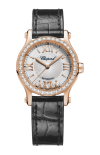 Chopard | HAPPYT SPORT 30 MM, AUTOMATICO, ORO ROSA ETICO, DIAMANTI - 274893 (1)