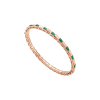 Bulgari | BRACCIALE SERPENTI VIPER IN ORO ROSA CON ELEMENTI IN MALACHITE - BR858709 - BR859177 (1)