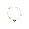 Qeelin | BRACCIALE PETITE BO BO IN ORO ROSA CON DIAMANTI BIANCHI E NERI - BBF-BR0004A-RGDBD - BBF-BR0004A-RGDBD (1)