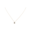 Bartorelli Italian Jewels | COLLANA GIROCOLLO IN ORO ROSA CON PENDENTE IN ZAFFIRO BLU E DIAMANTI - 32861263 (1)