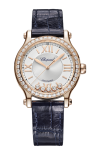 Chopard | HAPPY SPORT 33 MM, AUTOMATICO, ORO ROSA ETICO, DIAMANTI - 275378 (1)