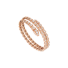 Bulgari | BRACCIALE SERPENTI VIPER A DUE SPIRALI IN ORO ROSA CON PAV&Egrave; DI DIAMANTI - BR860201 (1)