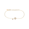 Bartorelli Italian Jewels | Bracciale Pace in oro rosa e diamanti bianchi - BRL6017RB (1)
