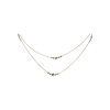 Bartorelli Italian Jewels | COLLANA DOPPIO GIRO IN ORO ROSA CON DIAMANTI BROWN - C065/6-DB (1)