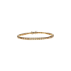 Bartorelli Italian Jewels | BRACCIALE TENNIS IN ORO ROSA E DIAMANTI BROWN - 329-L1051-H (1)