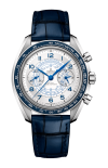 Omega | SPEEDMASTER CHRONOSCOPE 43 MM, ACCIAIO SU PELLE - 329.33.43.51.02.001 (1)