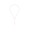 Gucci | COLLANA LARIAT GUCCI LINK TO LOVE IN ORO ROSA - YBB662110002 - YBB662110002 (1)