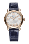 Chopard | HAPPY SPORT 33 MM, AUTOMATICO, ORO ROSA ETICO, DIAMANTI - 275378 (1)