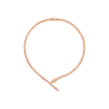 Bulgari | COLLANA SERPENTI VIPER IN ORO ROSA FULL PAV&Egrave; DI DIAMANTI - CL859328 - CL859328 (1)