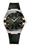 Omega | CONSTELLATION 41 MM, ACCIAIO-ORO GIALLO SU PELLE - 131.23.41.21.10.001 (1)