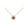 Bartorelli Italian Jewels | COLLANA GIROCOLLO CORONA IN ORO ROSA CON DIAMANTI E AMETISTA - VP28847DAMP (1)