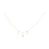 Bartorelli Italian Jewels | Collana Luna in oro rosa e diamanti bianchi - C054/24 (1)