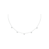 Bartorelli Italian Jewels | GIROCOLLO CUORI IN ORO BIANCO E DIAMANTI - C054/4/1 (1)