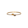 Bartorelli Italian Jewels | BRACCIALE RIGIDO IN ORO ROSA CON QUARZO CITRINO, QUARZO FUM&Eacute;  E PAV&Eacute; DI DIAMANTI - 1PU1482088/1 (1)