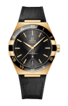 Omega | CONSTELLATION 41 MM, ORO GIALLO SU PELLE - 131.63.41.21.01.001 (1)