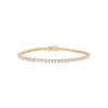 Bartorelli Italian Jewels | BRACCIALE TENNIS  IN ORO ROSA CON DIAMANTI - 417-P350 (1)
