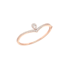 Chaumet | CHAUMET - BRACCIALE JOS&Eacute;PHINE AIGRETTE IN ORO ROSA E PAVE' DI DIAMANTI - 082536 - 082536 (1)