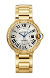 Cartier | BALLON BLEU DE CARTIER, ORO GIALLO, DIAMANTI, AUTOMATICO - WJBB0070 (1)
