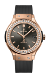 Hublot | CLASSIC FUSION RACING GREY KING GOLD DIAMONDS 38 MM - 565.OX.7081.RX.1204 (1)