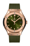 Hublot | CLASSIC FUSION KING GOLD GREEN 33 MM - 581.OX.8980.RX (1)
