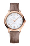 Omega | DE VILLE PRESTIGE 34 MM, ORO SEDNA&trade; SU PELLE - 434.53.34.20.55.001 (1)