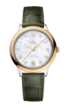 Omega | DE VILLE PRESTIGE 34 MM, ACCIAIO-ORO GIALLO SU PELLE - 434.23.34.20.55.002 (1)