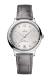 Omega | DE VILLE PRESTIGE 34 MM, ACCIAIO SU PELLE - 434.13.34.20.52.001 (1)