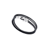 Dada Arrigoni | BRACCIALE HAPPY FROG IN PELLE NERA, ORO BIANCO E DIAMANTI - DHF12BRBBDIXN - DHF12BRBBDIXN (1)