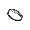 Dada Arrigoni | BRACCIALE HAPPY FROG IN PELLE NERA, ORO ROSA E DIAMANTI - DHF12BRRRDIXN - DHF12BRRRDIXN (1)