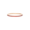 Mano | J . | BRACCIALE TENNIS ELASTICO IN ORO ROSSO E RUBINI - TENBRORRU9KT - TENBRORRU9KT (1)