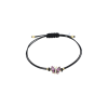 Bartorelli Italian Jewels | BRACCIALE IN CORDA CON FARFALLA IN ORO ROSA DIAMANTI E ZAFFIRI - CH17&102 (1)
