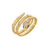 Bulgari | BRACCIALE SERPENTI TUBOGAS IN ORO GIALLO CON DIAMANTI - BR860265 (1)