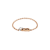 Gucci | BRACCIALE A CATENA GUCCI LINK TO LOVE IN ORO ROSA E ORO BIANCO - YBA786693002 (1)