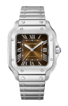 Cartier | SANTOS DE CARTIER, MODELLO MEDIO, ACCIAIO, AUTOMATICO - WSSA0065 (1)