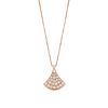 Bulgari | DIVAS' DREAM COLLANA IN ORO ROSA 18 KT E PAVE' DI DIAMANTI - CL857315 (1)