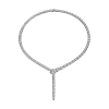 Bulgari | COLLANA SERPENTI IN ORO BIANCO 18 CARATI CON PAVE' DIAMANTI - CL857425 (1)