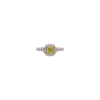 Bartorelli Italian Jewels | ANELLO SOLITARIO IN ORO BIANCO CON DIAMANTE FANCY YELLOW E PAV&Eacute; DI DIAMANTI BIANCHI - 000-4935-326 (2)