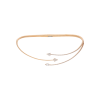 Bartorelli Italian Jewels | GIROCOLLO RAMI IN ORO ROSA E DIAMANTI BIANCHI - VN29849DP (1)
